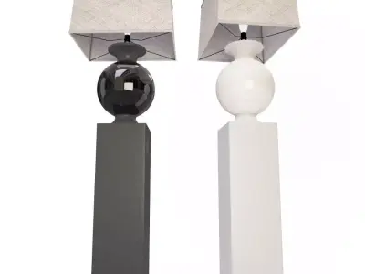 Floor Lamps Bottega 3D model