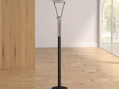 Dorsey Torchiere Floor Lamp 3D model