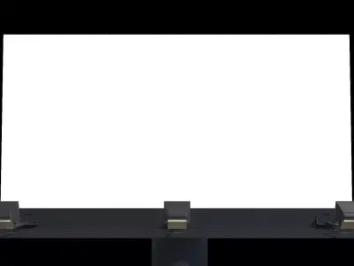 Billboard with Lights  3D model