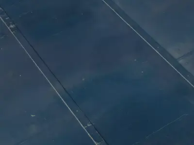 Vintage Industrial Blue Metal  Texture