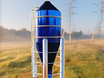 kit Farming kit fazenda Low-poly 3D model