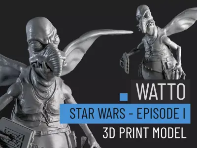 Watto - Star Wars - Episode I - 3D print model 3D print model