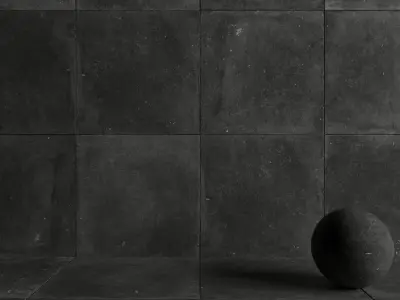 Flaviker Nordik Stone Black 120x120 Texture