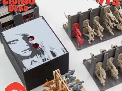 NIGHT OF THE LIVING DEAD INSERTS ORGANIZER BY AM-MEDIA  3D print model
