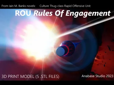 The Culture Rapid Offensive Unit  3D print model