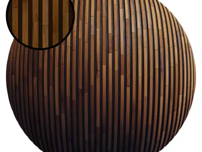 20 Striped Wood Materials 01 - SBSAR - PBR Maps - 4K Texture