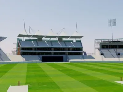 Rose Bowl Cricket Ground - England 3D model