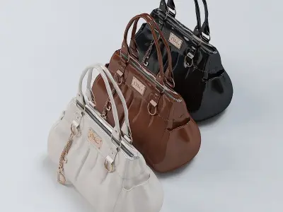Ladies Hand Bag 02 3D model