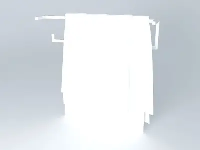 door towel Free 3D model