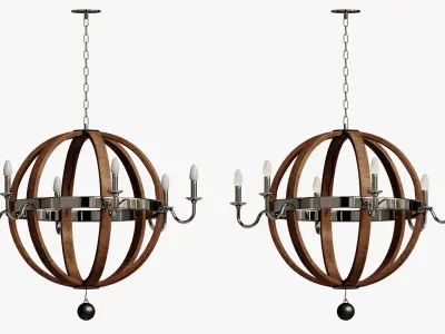 Chandelier Burrel  3D model