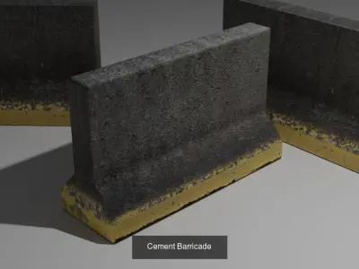 Traffic Barricades Pack