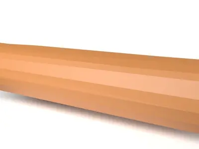 HippoII Low Poligonal Low-poly 3D model
