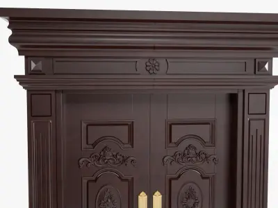Double Door 03 3D model