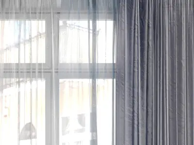 Curtain Set 491C 3D model
