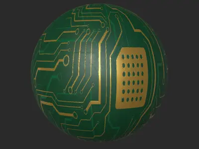 Circuit Board 4k Pbr Texture  Texture