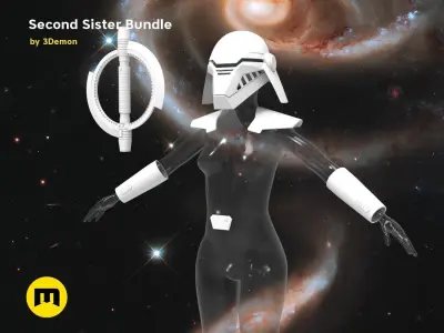 Second Sister Bundle 3D print model