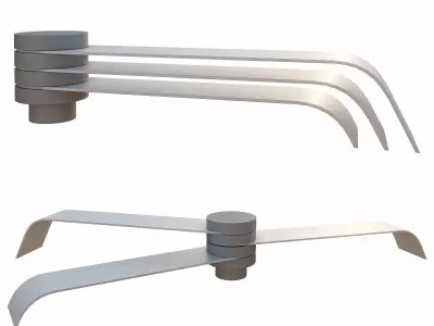 Pivoting Public Seating    3D model