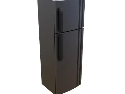 Refrigerator Low-poly 3D model