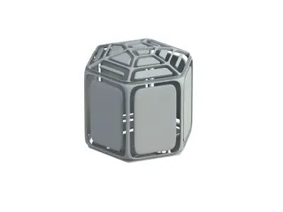 Sci Fi Object No 6867 Low Poly Texture