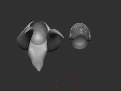 Ahsoka Tano Headsculpt for Action Figures 3D print model