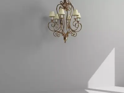 Vol2 Light fixture0020 VR 3D model