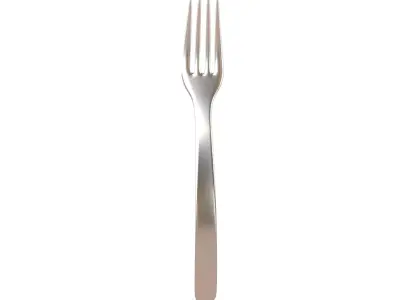 Forks v1 001 Low-poly 3D model