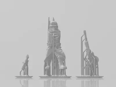 Valour Korps - Company Command 3D print model