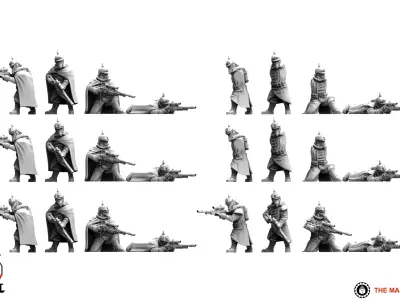 Valour Korps - Sharpshooters 3D print model