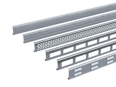 Garage roller shutter 3D model