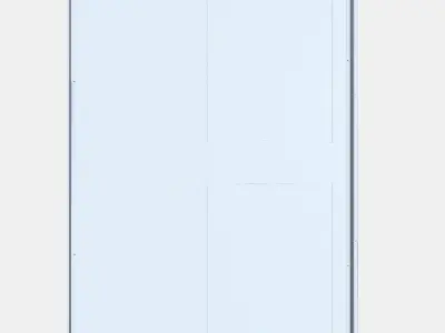 GRIMO Pair of sliding doors Low-poly 3D model