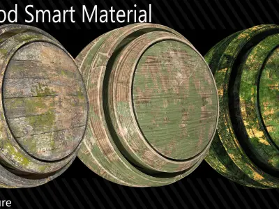 Wood Smart Materials Vol 5 Texture