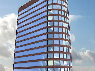 Urban City building 3D model