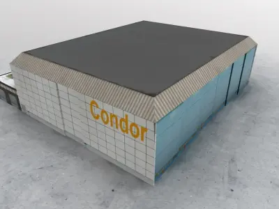 EDDF Storage 6 Low-poly 3D model