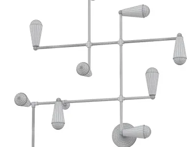 Zig-Zag WALL 3D model