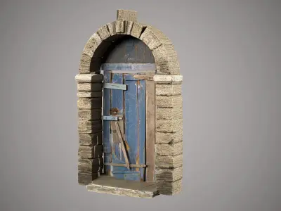  Test task Room 8 Low-poly 3D model