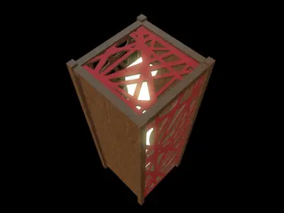 Architectural Lighting Box 013 3D model