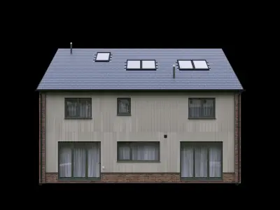 HOUSE PLOT-C3 - octane 3D model