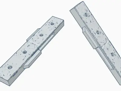 Terra-Play Adventure Tiles - Archway and Connector Piece Free 3D print model