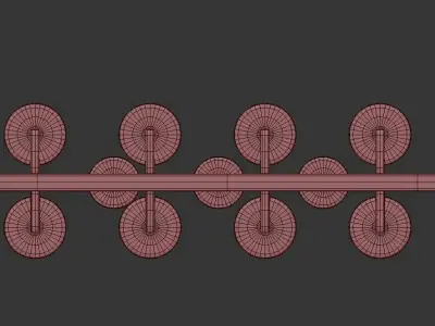 BRASS FRAME 3D model