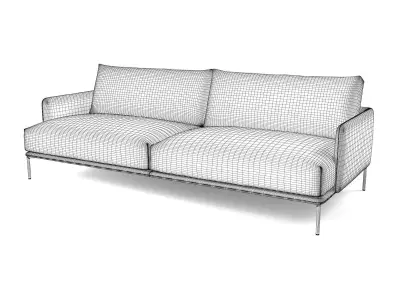 Baron Sofa 3D model