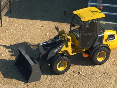  Volvo L25 Electric Loader with Bucket 