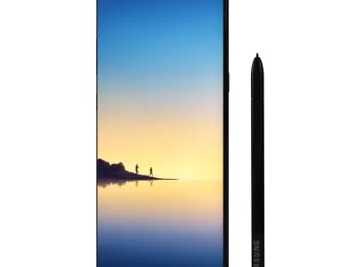 Samsung Galaxy Note 8 for Element 3D 3D model