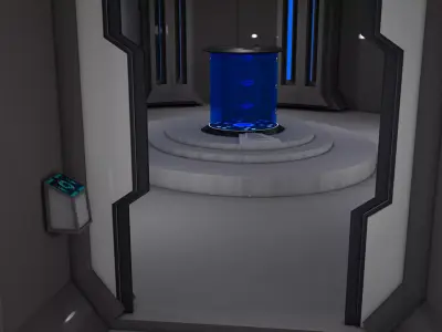 Sci Fi Room 3D model