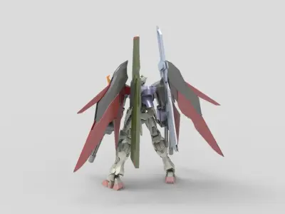 Gundam 00 Heavy 3D model