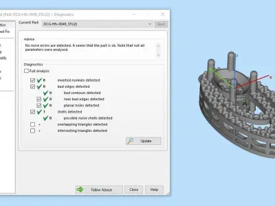 Half set 0049 3D print model