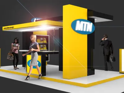 Ultimate exhibition display stand for events 3D Model Pack