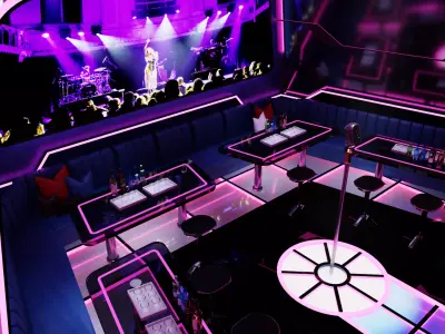 KTV room 3D model