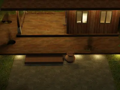 Tropical small house 2 - 2020 3D model
