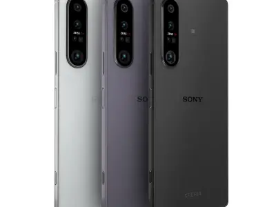 Sony Xperia 1 IV Full Color 3D model