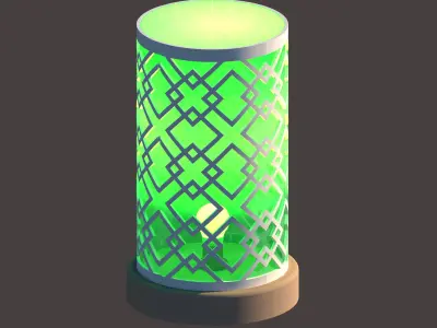Collister Table Lamp 3D 3D model